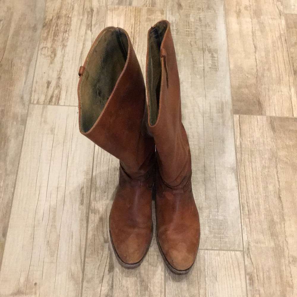 Frye lindsay plate boots